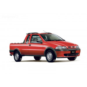 Příčníky Thule Evo Fiat Strada Extended Cab 2004- s podélníky