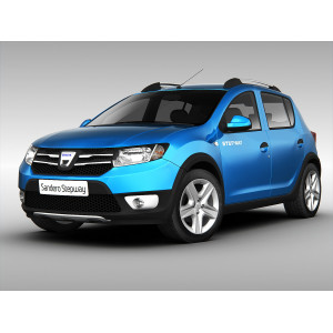 Příčníky Thule SmartRack XT Alu Dacia Sandero Stepway 2013-2020 s podélníky