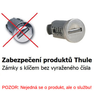 Služba zabezpečení produktů Thule