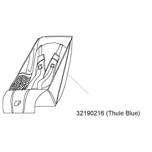 Sedátko Thule Blue Thule 32190216